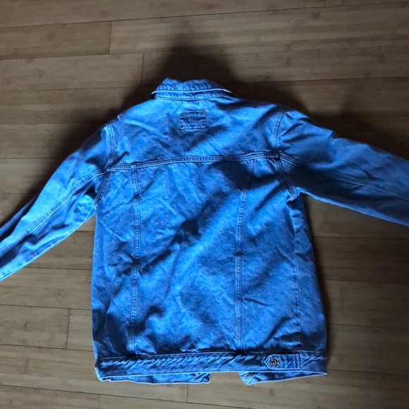 Oversized denim jacket - Picture 3 of 5
